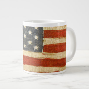 Old Glory American Flag Jumbo-Tasse