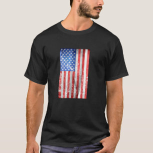 Old Glory American Flag USA U T-Shirt