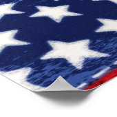 Old Glory Banner Poster (Ecke)