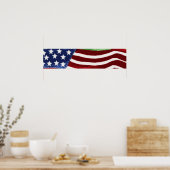 Old Glory Banner Poster (Küche)