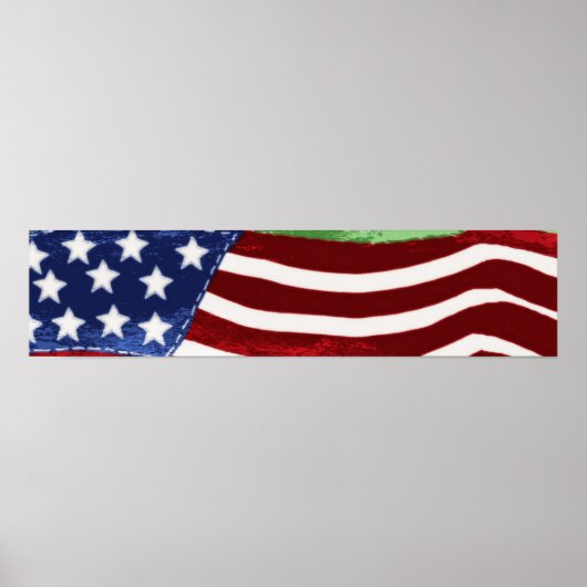 Old Glory Banner Poster (Vorne)
