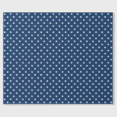 Old Glory Blue Stars (mittlere Größe) Geschenkpapier (Flach)