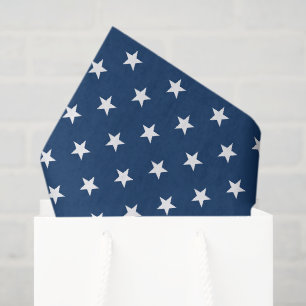 Old Glory Blue Stars (mittlere Größe) Seidenpapier