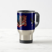 Old Glory Eagle Tasse (VorderseiteRechts)