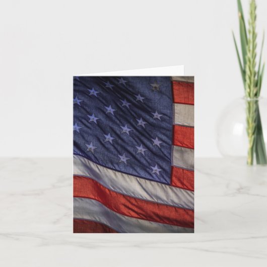 Old Glory Einladung (Vorderseite)