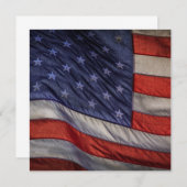 Old Glory Einladung (Vorne/Hinten)