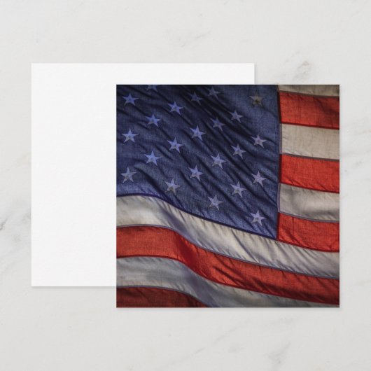 Old Glory Einladung (Vorne/Hinten)