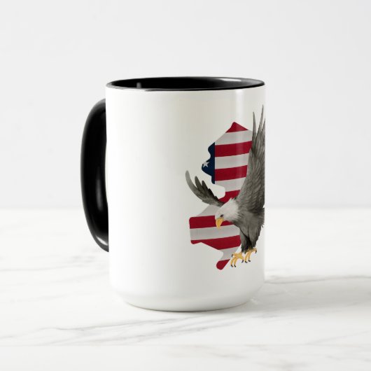 Old Glory Goblet Tasse (Vorderseite Links)