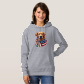 Old Glory Golden Retriever Vintage Shirt 2 (Vorne ganz)
