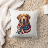 Old Glory Golden Retriever Vintage-Shirt 2 Kissen (Decke)