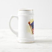 Old Glory Keramik Stein Bierglas (Links)