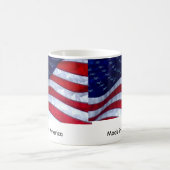 Old_Glory_Mug machte in Amerika Kaffeetasse (Mittel)