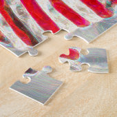 Old Glory oder die US Flagge American Flag. Puzzle (Seite)