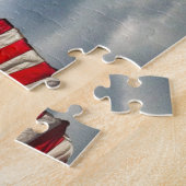 Old Glory oder die US Flagge American Flag. Puzzle (Seite)