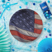 Old Glory Pappteller (Party)