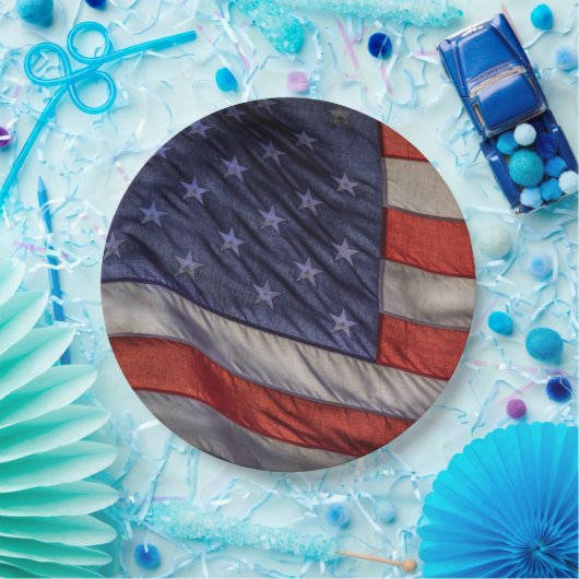 Old Glory Pappteller (Party)