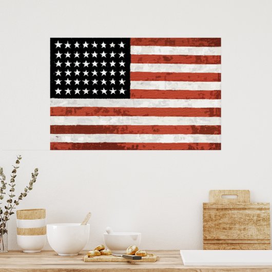 Old Glory Poster (Küche)