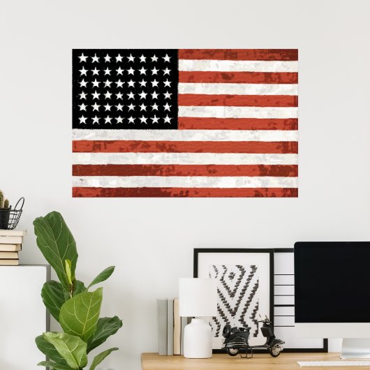 Old Glory Poster (Heimbüro)