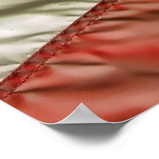 Old Glory Poster (Ecke)