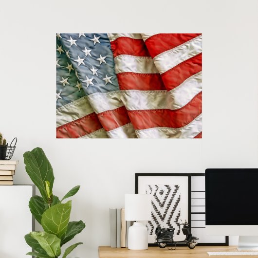 Old Glory Poster (Heimbüro)