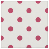 Old Glory Red Polka Dots Stoff (Nahaufnahme)