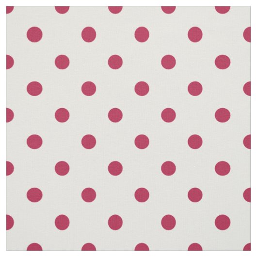 Old Glory Red Polka Dots Stoff (Muster)