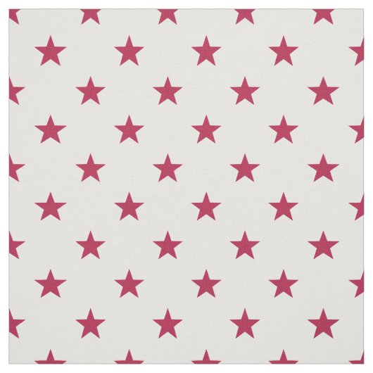Old Glory Red Stars (kleine Größe) Stoff (Muster)