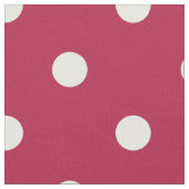 Old Glory Red White Polka Dots (groß) Stoff (Nahaufnahme)