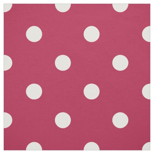 Old Glory Red White Polka Dots (groß) Stoff (Muster)