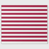 Old Glory Roter Streifen (großes Format 1,5”) Geschenkpapier (Flach)