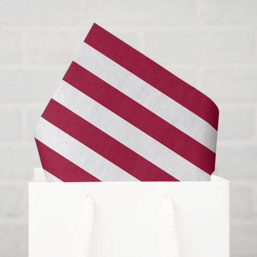 Old Glory Roter Streifen (großformatig) Seidenpapier (Geschenktüte)