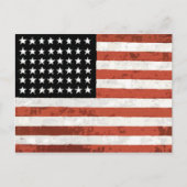 Old Glory Rustic Postcards Postkarte (Vorderseite)