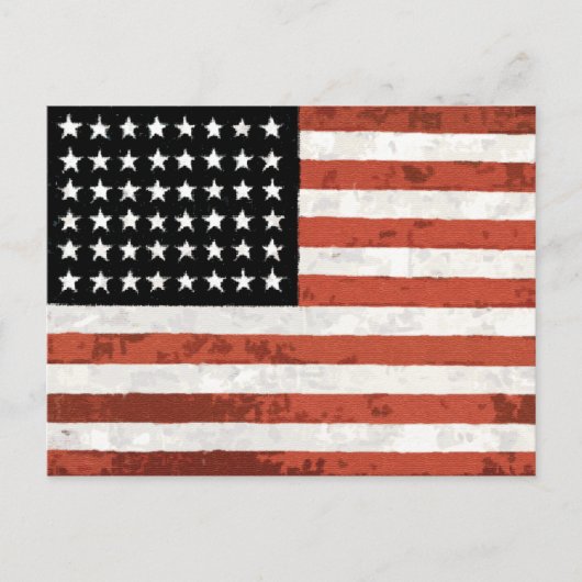 Old Glory Rustic Postcards Postkarte (Vorderseite)