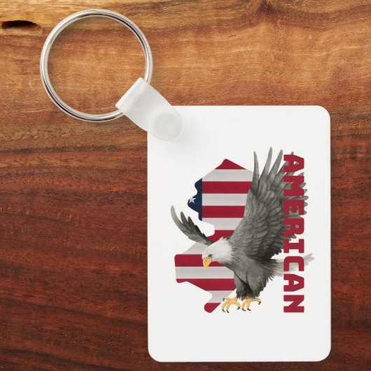 Old Glory Schlüsselanhänger (Vorderseite)