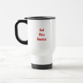 Old Glory Travel Mug Reisebecher (Links)