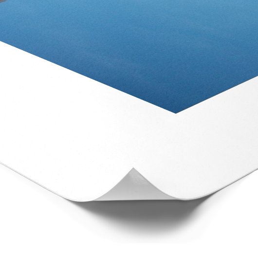 Old Glory und Washington Monument Poster (Ecke)