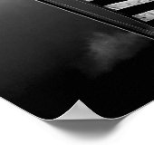 Old Glory US Flag Poster (Ecke)