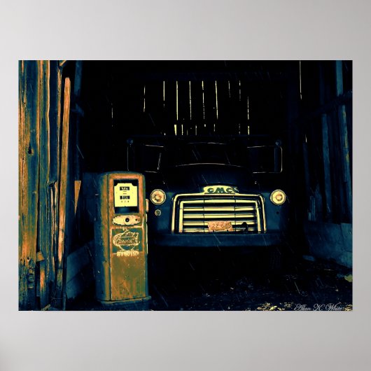 Old GMC Farm Truck Poster (Vorne)