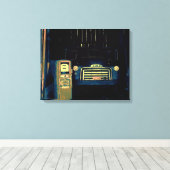 Old GMC Truck Leinwanddruck (Insitu (Holzboden))