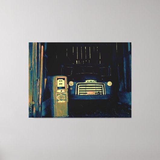 Old GMC Truck Leinwanddruck (Vorderseite)