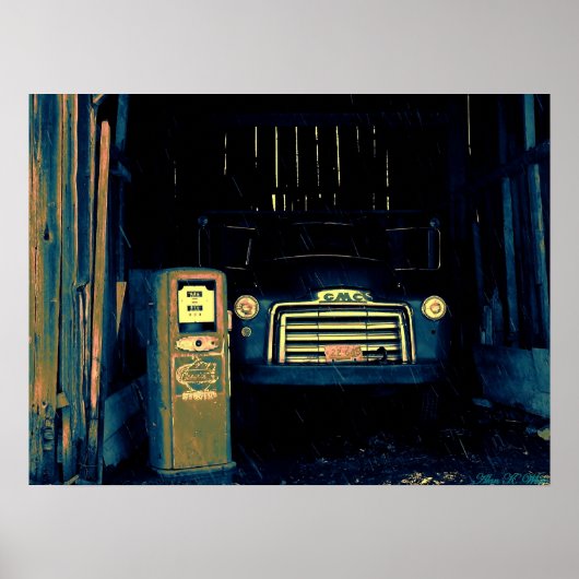 OLD GMC TRUCK POSTER (Vorne)