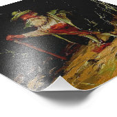 "Old Gnome With a Cane" von Heinrich Shlitt Fotodruck (Ecke)