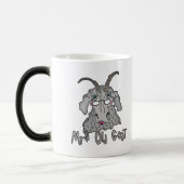 Old Goat Funny Cartoon Verwandlungstasse (Links)