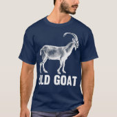Old Goat Funny Goods Bauer Design T-Shirt (Vorderseite)