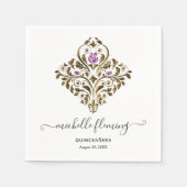 Old Gold Elegance Serviette (Vorderseite)