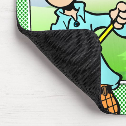 Old Golfer Mousepad (Ecke)