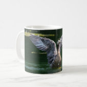 Old Goose Wing Action Coffee Tasse (Vorderseite Links)