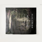 Old Gothic Castle Garden Foto Stand Prop Hintergru Wandteppich (Vorderseite (Horizontal))