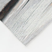 Old grey wooden plank wall textureabstract,backgro fleecedecke (Ecke)