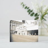Old Greyhound Depot Postkarte (Stehend Vorderseite)